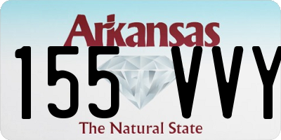 AR license plate 155VVY