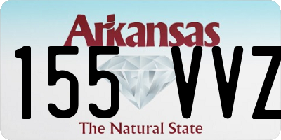 AR license plate 155VVZ