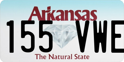 AR license plate 155VWE
