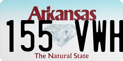 AR license plate 155VWH