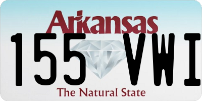 AR license plate 155VWI