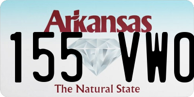 AR license plate 155VWO