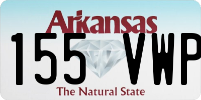 AR license plate 155VWP