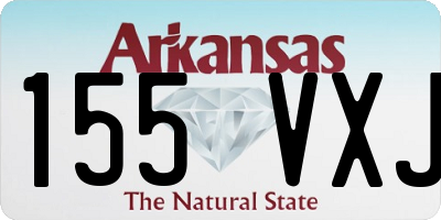 AR license plate 155VXJ