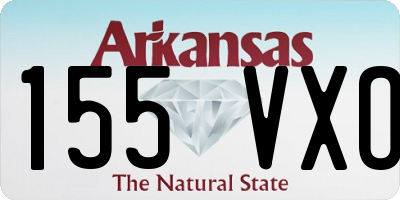 AR license plate 155VXO