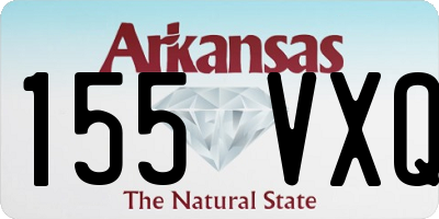 AR license plate 155VXQ