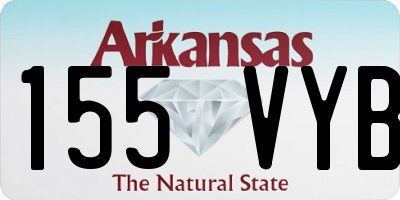 AR license plate 155VYB
