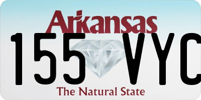 AR license plate 155VYC