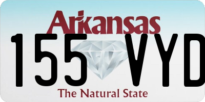 AR license plate 155VYD