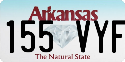 AR license plate 155VYF