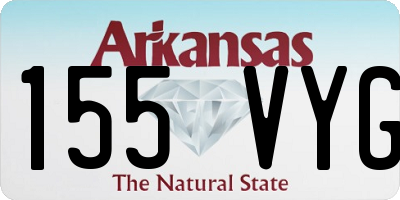 AR license plate 155VYG
