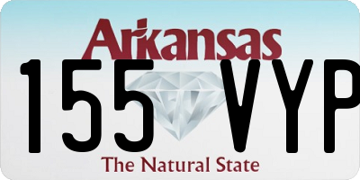 AR license plate 155VYP