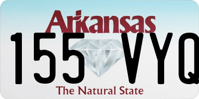 AR license plate 155VYQ