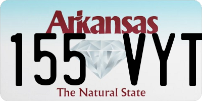 AR license plate 155VYT