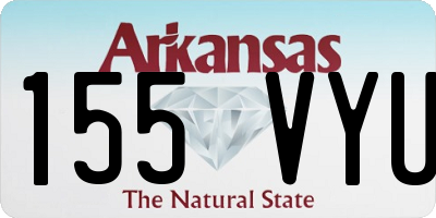 AR license plate 155VYU
