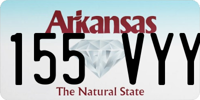 AR license plate 155VYY