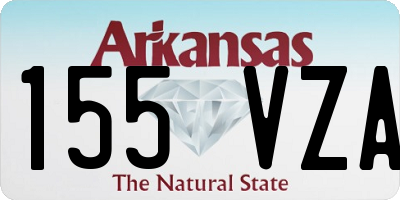 AR license plate 155VZA