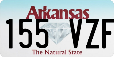 AR license plate 155VZF