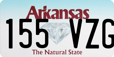 AR license plate 155VZG
