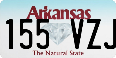 AR license plate 155VZJ