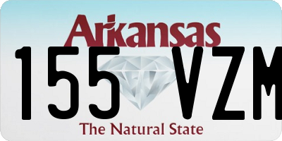 AR license plate 155VZM