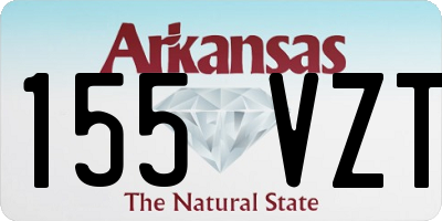AR license plate 155VZT