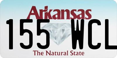 AR license plate 155WCL