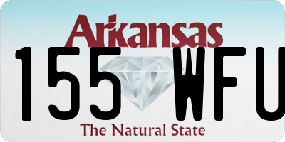 AR license plate 155WFU