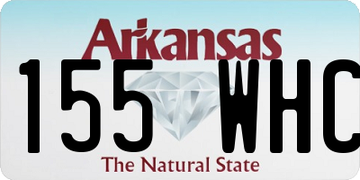 AR license plate 155WHC