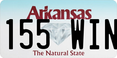 AR license plate 155WIN