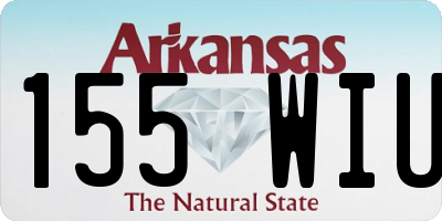 AR license plate 155WIU