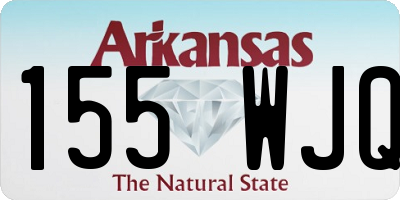 AR license plate 155WJQ