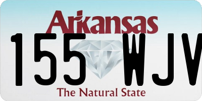 AR license plate 155WJV