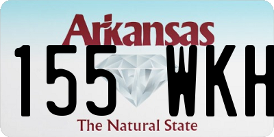 AR license plate 155WKH