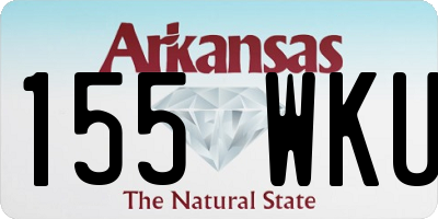 AR license plate 155WKU