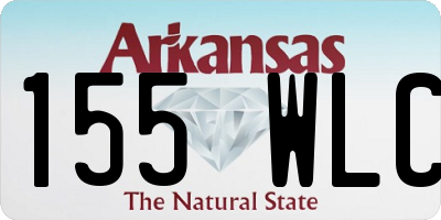 AR license plate 155WLC