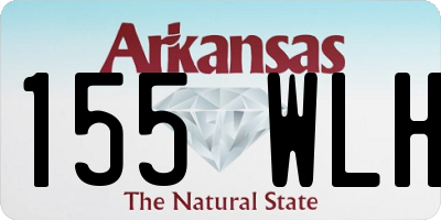 AR license plate 155WLH