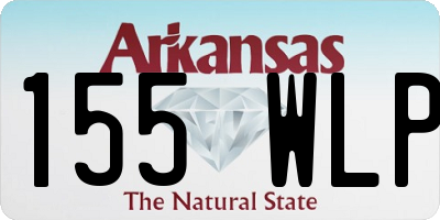 AR license plate 155WLP