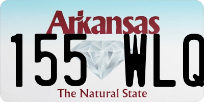 AR license plate 155WLQ