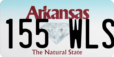 AR license plate 155WLS