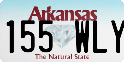 AR license plate 155WLY