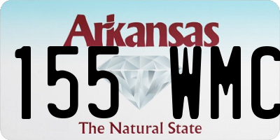 AR license plate 155WMC