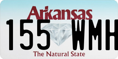 AR license plate 155WMH