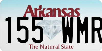 AR license plate 155WMR