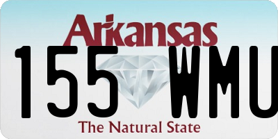 AR license plate 155WMU