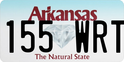 AR license plate 155WRT