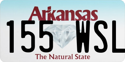 AR license plate 155WSL