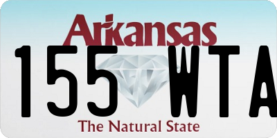 AR license plate 155WTA