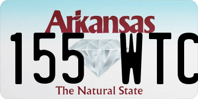 AR license plate 155WTC