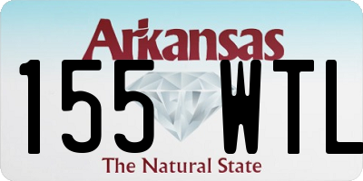 AR license plate 155WTL
